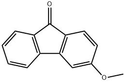 9H-Fluoren-9-one, 3-methoxy- 구조식 이미지
