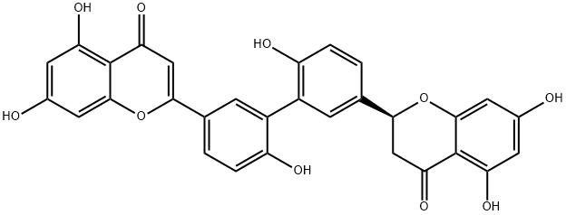 2'',3''-Dihydro-3',3'''-biapigenin Structure