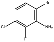 6-Bromo-3-chloro-2-fluoroaniline 90% Structure