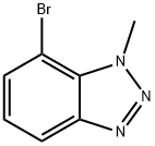 7-Bromo-1-methyl-1H-benzotriazole 구조식 이미지