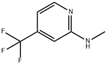 Methyl-(4-trifluoromethyl-pyridin-2-yl)-amine 구조식 이미지