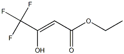 2-Butenoic acid, 4,4,4-trifluoro-3-hydroxy-, ethyl ester Structure