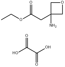 ETHYL 2-(3-AMINOOXETAN-3-YL)ACETATE OXALATE 구조식 이미지