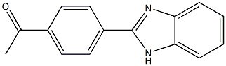 1-(4-(1H-Benzo[d]imidazol-2-yl)phenyl)ethanone Structure