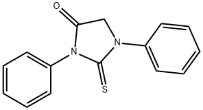 1,3-Diphenyl-2-thiohydantoin, 95% 구조식 이미지