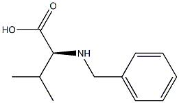 L-Valine,N-(phenylmethyl)- Structure