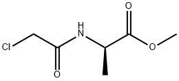 (R)-METHYL 2-(2-CHLOROACETAMIDO) PROPANOATE Structure