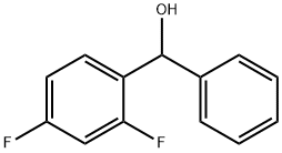 2,4-Difluorobenzhydrol 구조식 이미지