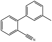 2-(3-methylphenyl)benzonitrile 구조식 이미지