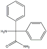 Benzeneacetamide, a-amino-a-phenyl- Structure