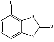 7-Fluoro-3H-benzothiazole-2-thione Structure
