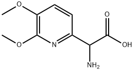 2-AMINO-2-(5,6-DIMETHOXYPYRIDIN-2-YL)ACETIC ACID Structure