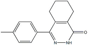 4-(4-methylphenyl)-5,6,7,8-tetrahydro-2H-phthalazin-1-one Structure