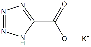 potassium 1H-tetrazole-5-carboxylate Structure