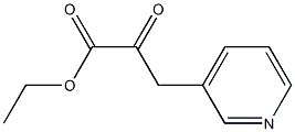 ethyl 2-oxo-3-(pyridin-3-yl)propanoate Structure