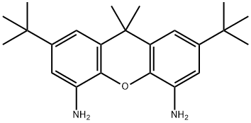 9H-Xanthene-4,5-diamine, 2,7-bis(1,1-dimethylethyl)-9,9-dimethyl- Structure