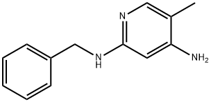 N2-benzyl-5-methylpyridine-2,4-diamine Structure