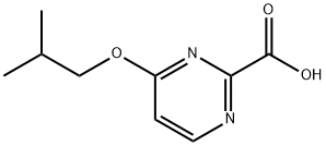 4-Isobutoxypyrimidine-2-carboxylic acid Structure