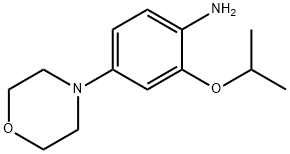 2-Isopropoxy-4-morpholinoaniline Structure