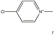 Pyridinium, 4-chloro-1-methyl-, iodide Structure