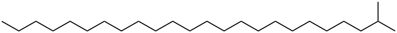 Tetracosane, 2-methyl- Structure