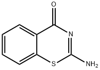 4H-1,3-Benzothiazin-4-one,2-amino- Structure