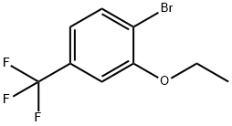 1-Bromo-2-ethoxy-4-(trifluoromethyl)benzene Structure
