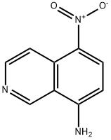 8-AMINO-5-NITROISOQUINOLINE 구조식 이미지