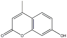 7-hydroxy-4-methylchromen-2-one Structure