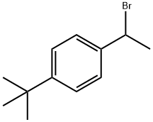 1-(1-bromoethyl)-4-(tert-butyl)benzene 구조식 이미지