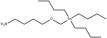 4-[(Tributylstannyl)methoxy]-1-butanamine 구조식 이미지