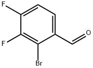 2-BROMO-3,4-DIFLUOROBENZALDEHYDE Structure