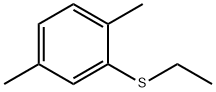 2,5-Dimethylphenyl ethyl sulfide Structure