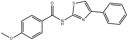 (Z)-4-methoxy-N-(4-phenylthiazol-2(3H)-ylidene)benzamide Structure