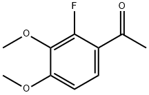 1-(2-Fluoro-3,4-dimethoxyphenyl)ethanone Structure