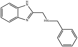 1H-benzimidazol-2-yl-N-benzylmethanamine 구조식 이미지