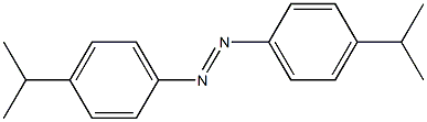 Diazene,1,2-bis[4-(1-methylethyl)phenyl]- Structure
