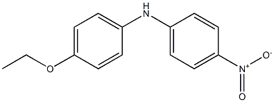 Benzenamine, 4-ethoxy-N-(4-nitrophenyl)- Structure