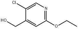 (5-CHLORO-2-ETHOXYPYRIDIN-4-YL)METHANOL Structure