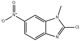 2-chloro-1-methyl-6-nitro-1H-benzo[d]imidazole Structure