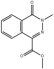 3-Methyl-4-oxo-3,4-dihydro-phthalazine-1-carboxylic acid methyl ester 구조식 이미지