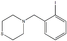 4-[(2-iodophenyl)methyl]thiomorpholine Structure