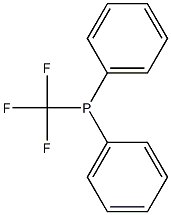 Phosphine, diphenyl(trifluoromethyl)- 구조식 이미지