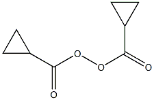Peroxide, bis(cyclopropylcarbonyl) Structure