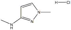 N,1-DIMETHYL-1H-PYRAZOL-3-AMINE HYDROCHLORIDE Structure