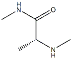 (2R)-N-methyl-2-(methylamino)propanamide Structure