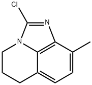 2-CHLORO-9-METHYL-5,6-DIHYDRO-4H-IMIDAZO[4,5,1-IJ]QUINOLINE Structure