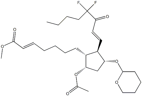 1610029-17-8 (E)-methyl 7-((1R,2R,3R,5S)-5-acetoxy-2-((E)-4,4-difluoro-3-oxooct-1-en-1-yl)-3-((tetrahydro-2H-pyran-2-yl)oxy)cyclopentyl)hept-2-enoate