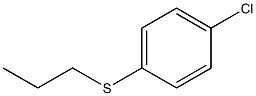 1-chloro-4-propylsulfanylbenzene 구조식 이미지