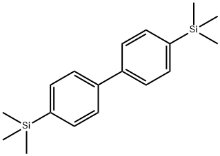 Silane, [1,1'-biphenyl]-4,4'-diylbis[trimethyl- Structure